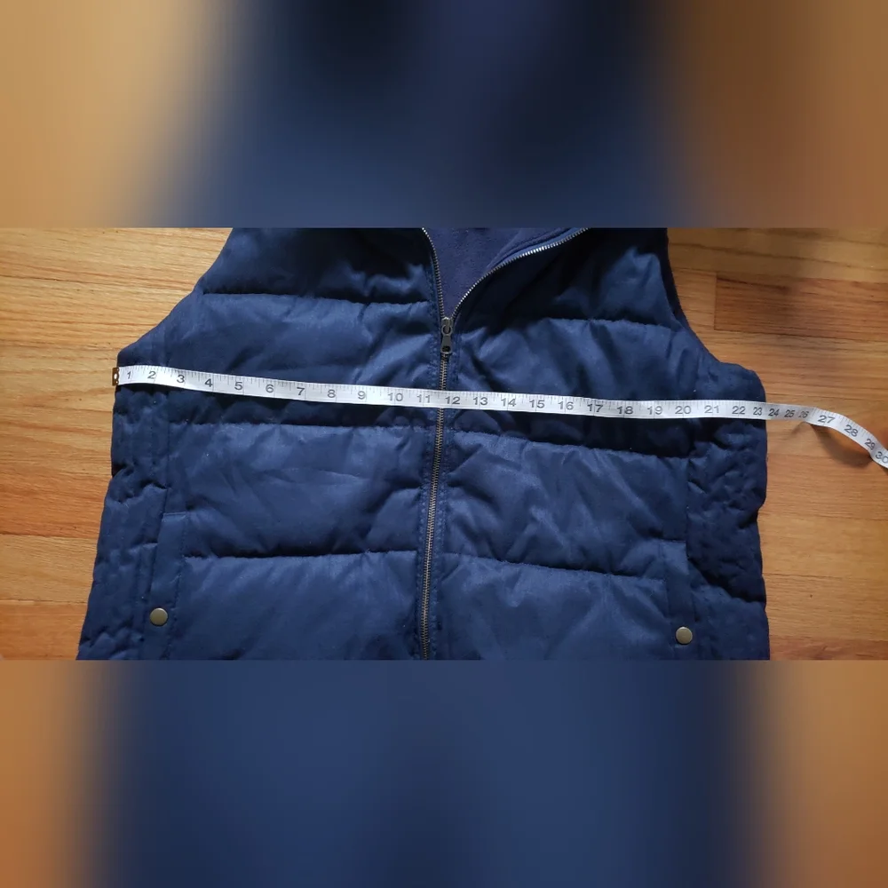 Old Navy Men's Puffy Puffer Quilted Vest Jacket Full Zip XL Winter Snowboarding - Picture 6 of 7